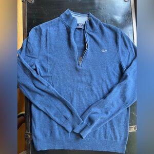 Boys vineyard vines light sweater quarter zip